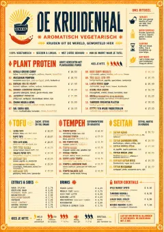 Spice Market Bold menu template preview