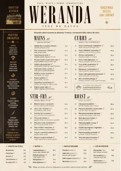 Family Style Feast menu template preview