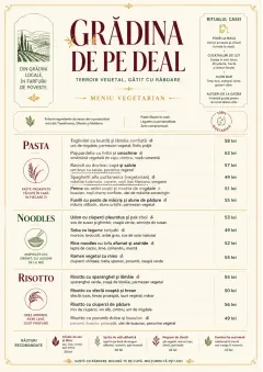 Fine Regional menu template preview