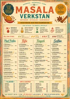 Spice Market Bold menu template preview