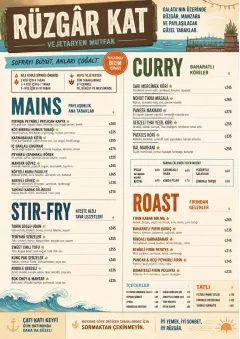 Family Style Feast menu template preview