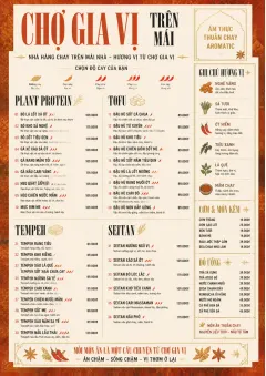 Spice Market Bold menu template preview