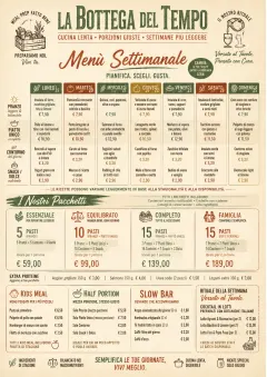 Meal Prep Box menu template preview