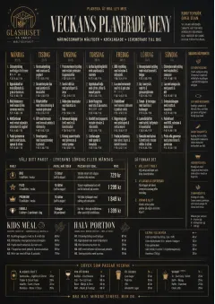 Meal Prep Box menu template preview