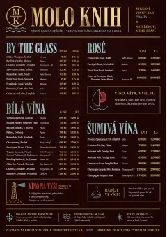 Editorial Cellar menu template preview
