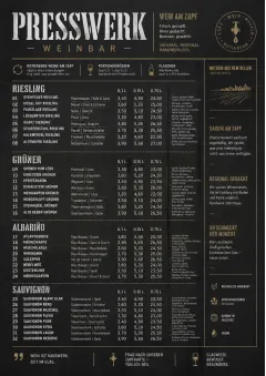 Industrial Craft menu template preview