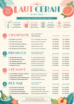 Tropical Refresh menu template preview