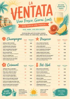 Tropical Refresh menu template preview