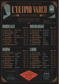 Speakeasy Spirits menu template preview