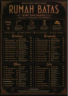 Speakeasy Spirits menu template preview